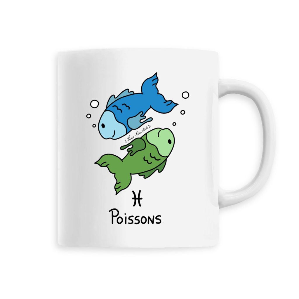 Tasse Simple Poissons