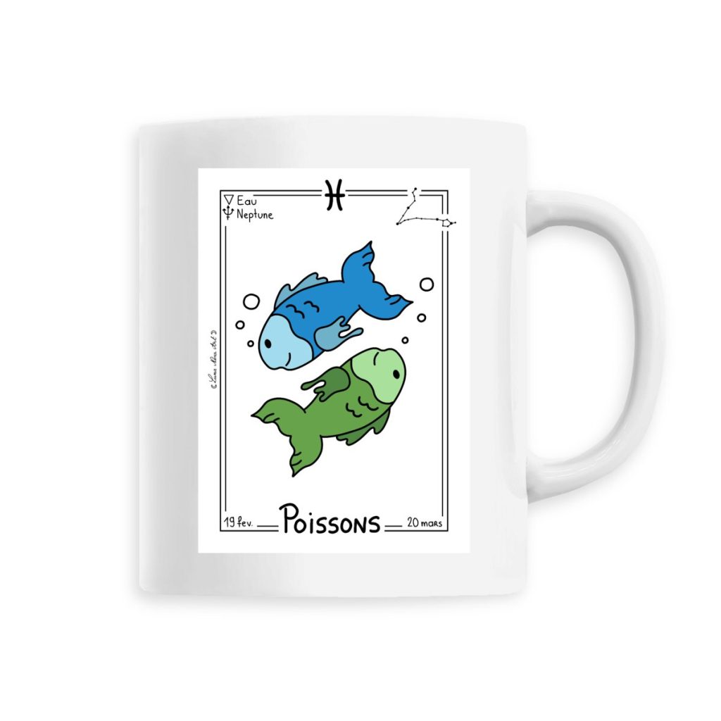 Tasse Entier Poissons