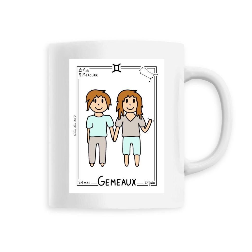 Tasse Entier Gemeaux